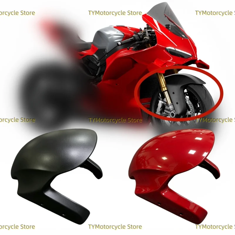 Fit For DUCATI Panigale Streetfighter V4 V4S 2025 2026 Motorcycle Front Fender Fairing Mudguard Front Wheel Covers