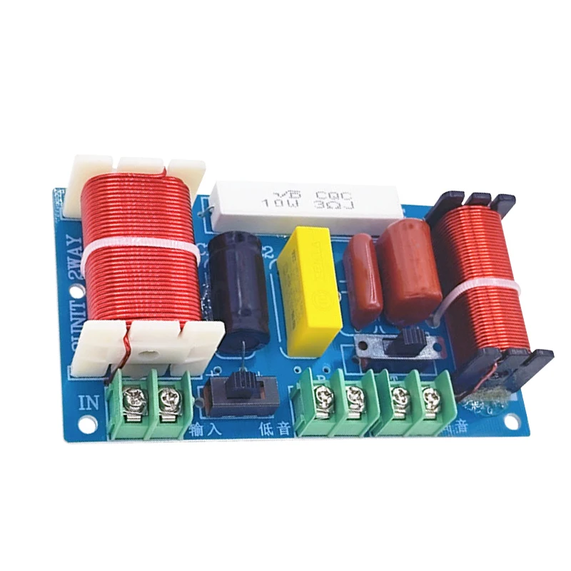 250 W 2-Wege-Lautsprecher Audio Frequenzteiler 2500–3000 Hz Audio HiFi Filter Platine Heimkino Audio Modifikation