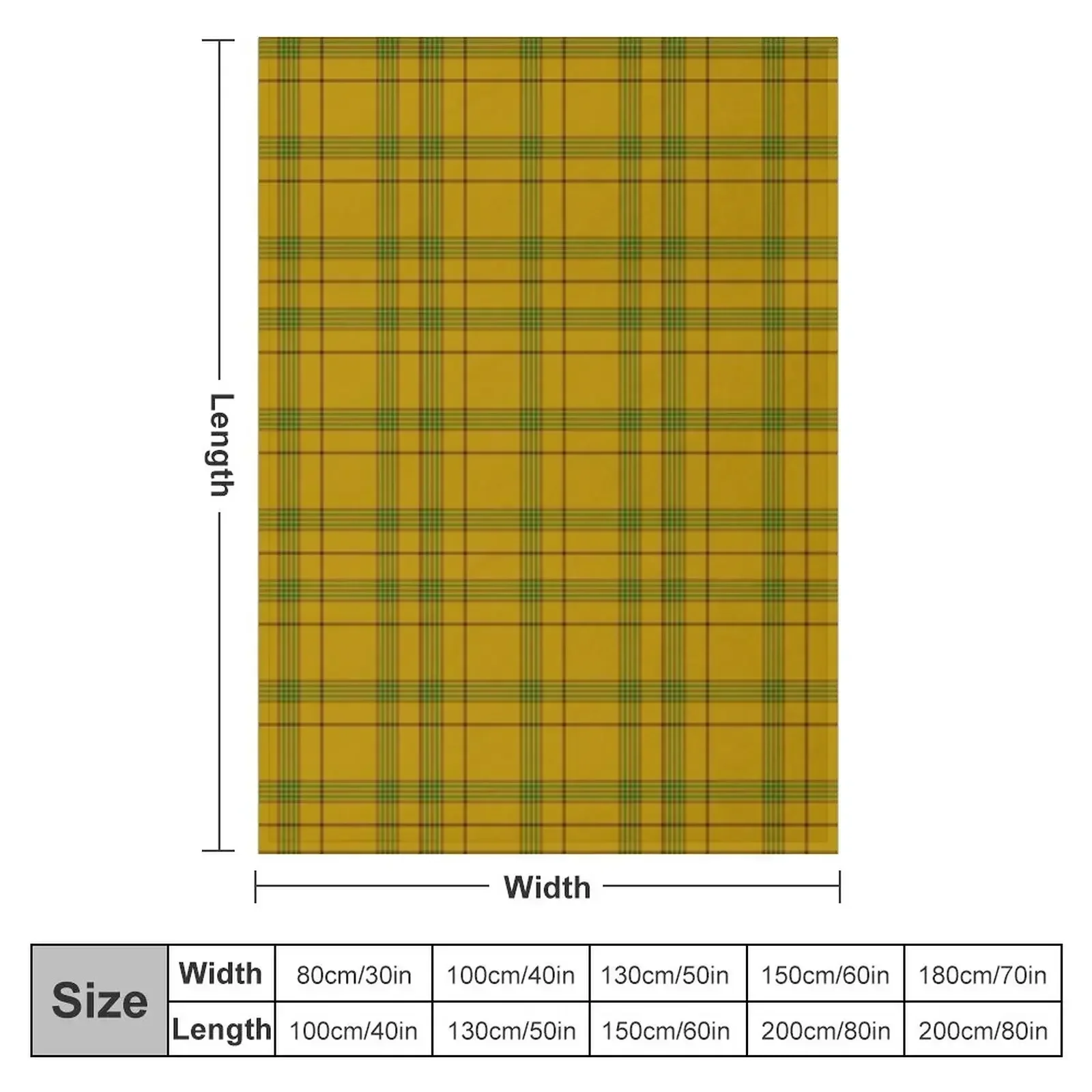 New Clan Houston Tartan Throw Blanket for babies Giant Sofa christmas decoration Weighted Designers Thin Blankets