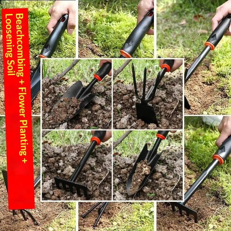Garden Tool Mini Shovel, Rake,Trowel For Flower, Vegetable & Fleshy Planting Small Spade For Potted Plant
