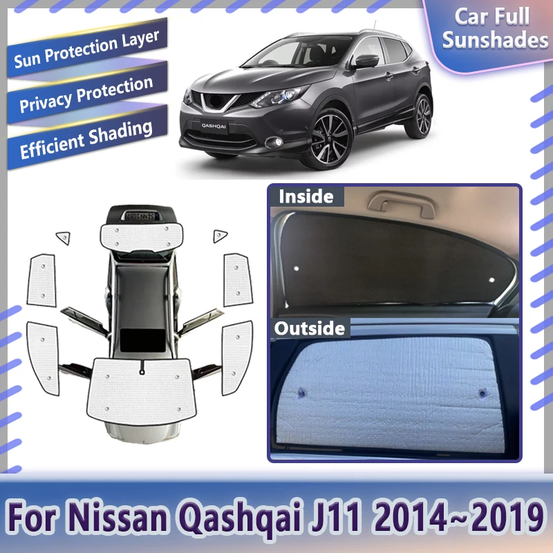 

Автомобильные солнцезащитные козырьки для Nissan Qashqai J11, аксессуары 2014 ~ 2019 2016, переднее лобовое стекло, защита от ультрафиолета, солнцезащитные козырьки, авто солнцезащитные козырьки
