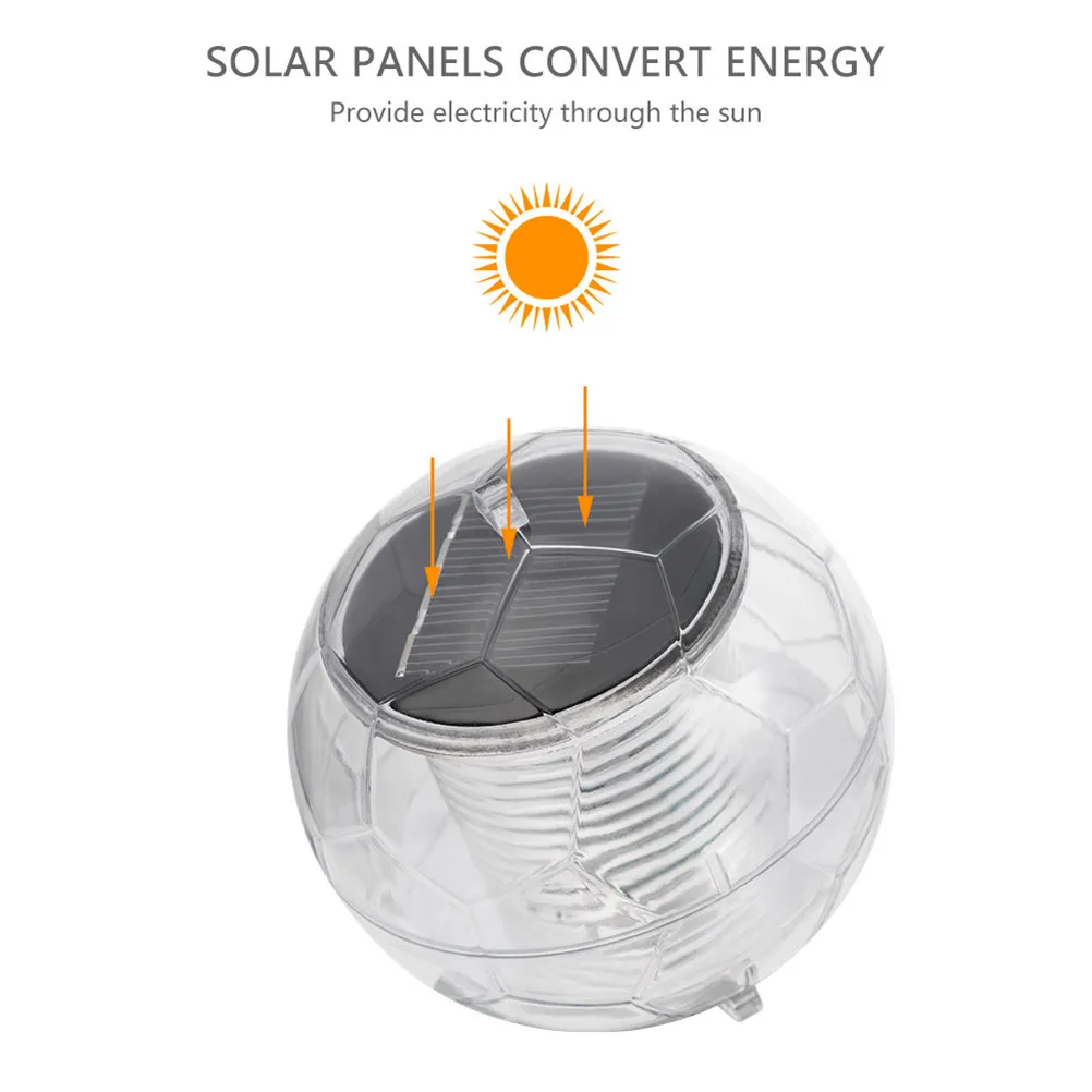 2Pcs Waterproof Solar Powered Floating Light Color Changing Garden Lamp for Pool Pond Spa Party Decoration Outdoor Lighting