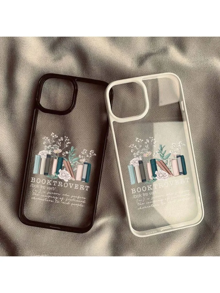 Coque de téléphone à fleurs et livres romantiques, étui Anti-chute pour Redmi Note 11 12 13 14 Pro Plus 5G Redmi 14C 13C 12C 4G Xiaomi Poco X6 X5