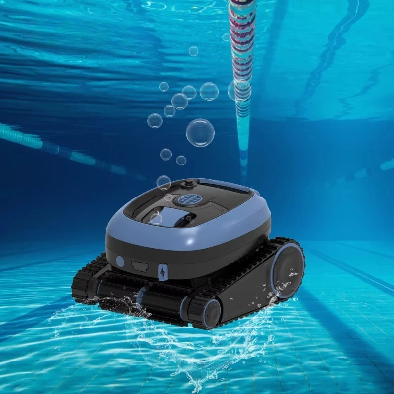 Inteligentny, automatyczny, bezprzewodowy, ładowalny robot czyszczący do podłóg i ścian, skimmer do basenów, odkurzacz robotyczny do basenów.