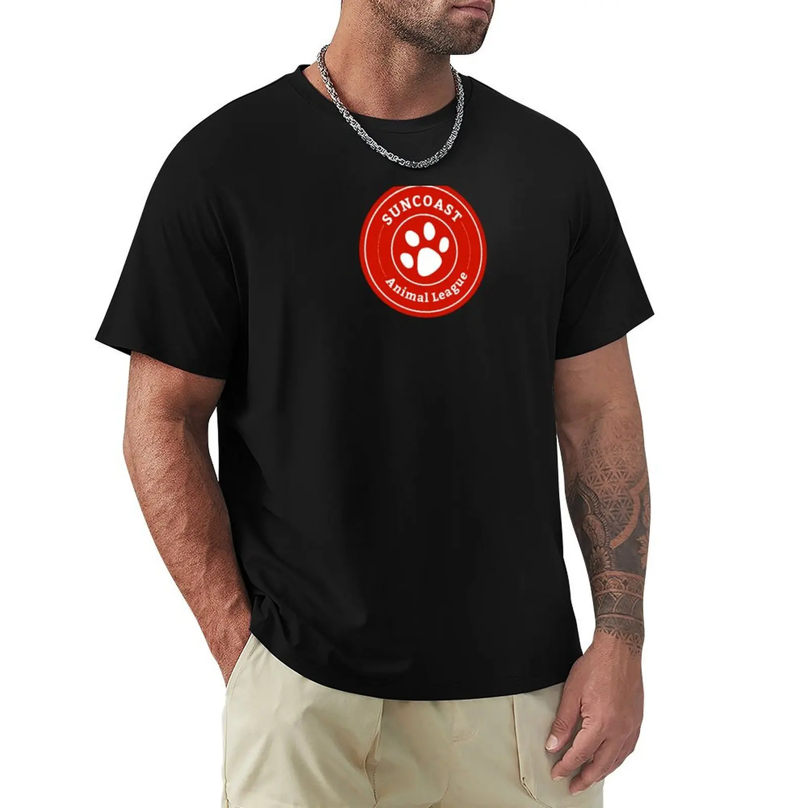 Camiseta con logotipo clásico de Suncoast Animal League, camiseta con estampado de arte callejero