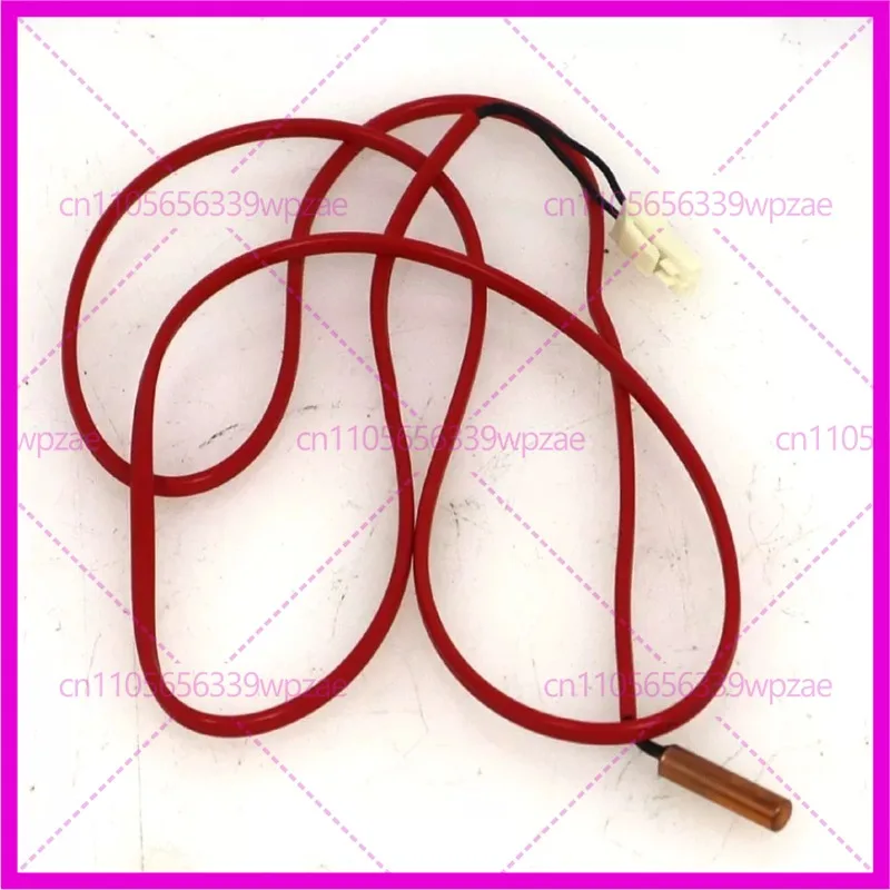 SWD3970-L1100(1983) 10K NTC Copper Water Temperature Sensor White 2P Plug For Midea Air Source Heat Pump Water Heater