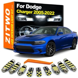 ZITWO Vehicle LED Interior Light Door Courtesy Bulb Trunk Lamp Kit For Dodge Charger 2005 2006 - 2019 2020 2021 2022 Accessories