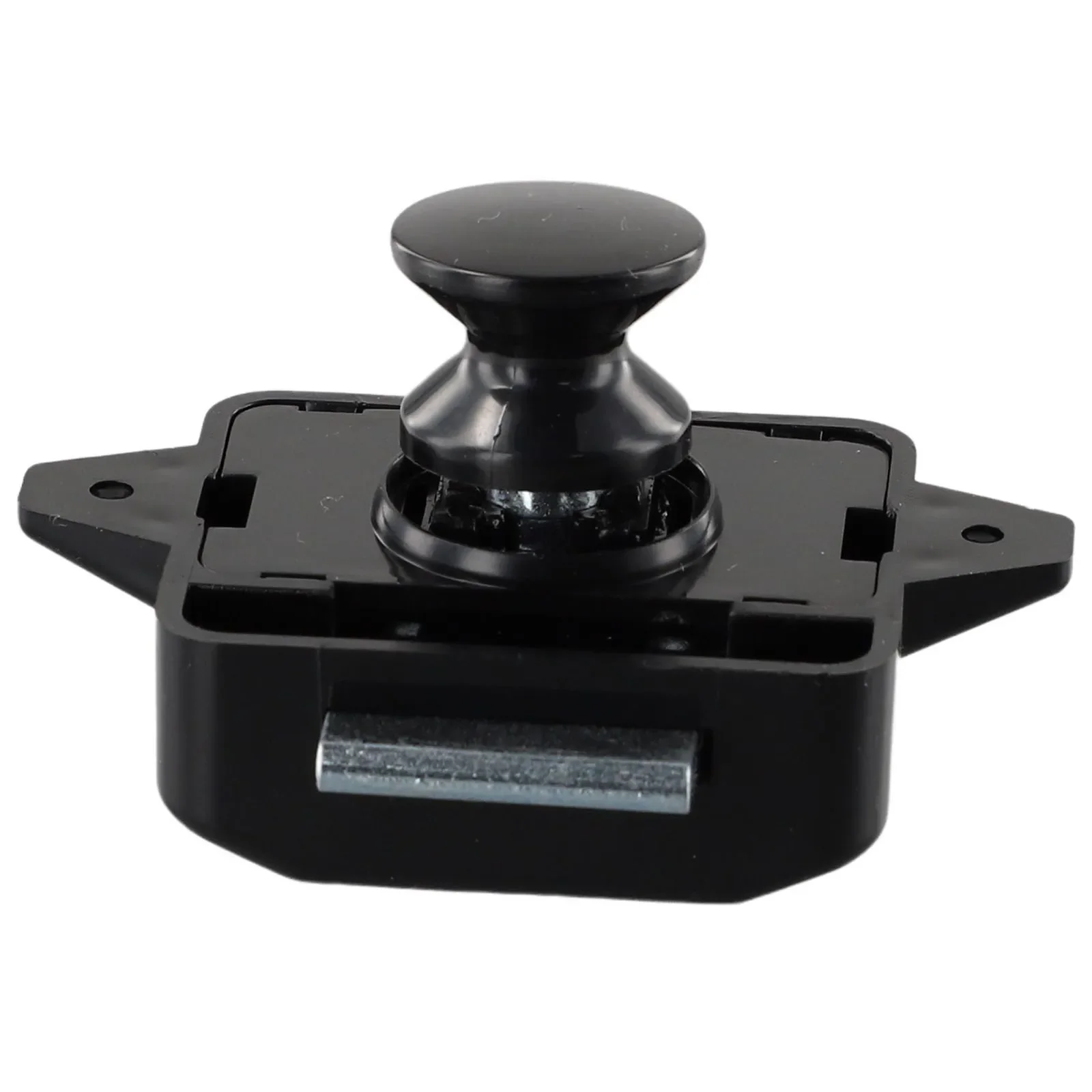 Home Renovation Button Catch Lock 1 Pcs Black Brand New High Quality Hot New 15mm-18mm New Type With Handle Button Type Ship