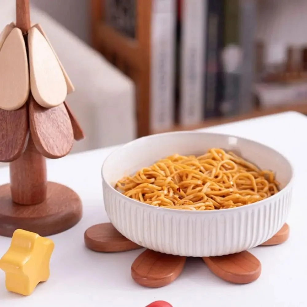 Теплоустойчивые деревянные подставки для стола