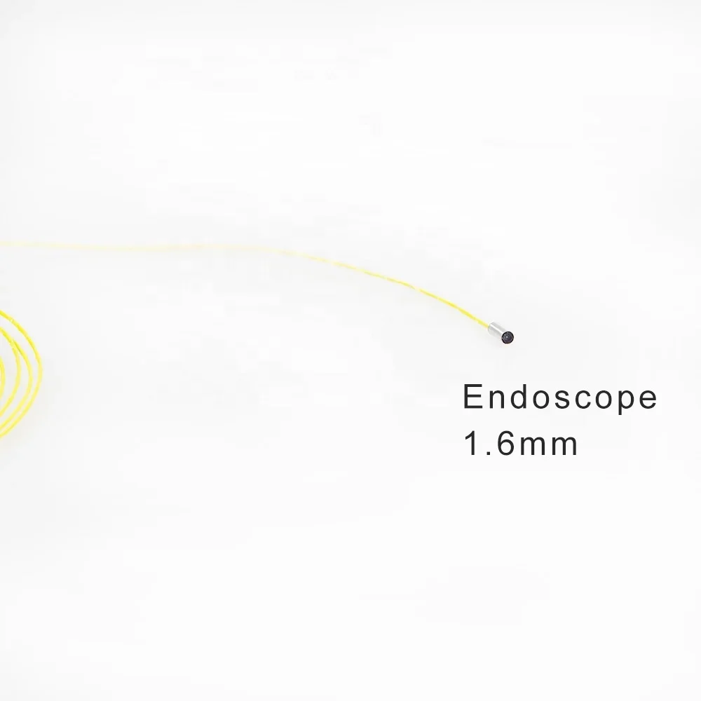非常に小さいカメラ 1.6mm ミニチュア内視鏡モジュール アナログからUSBへ 120度広角