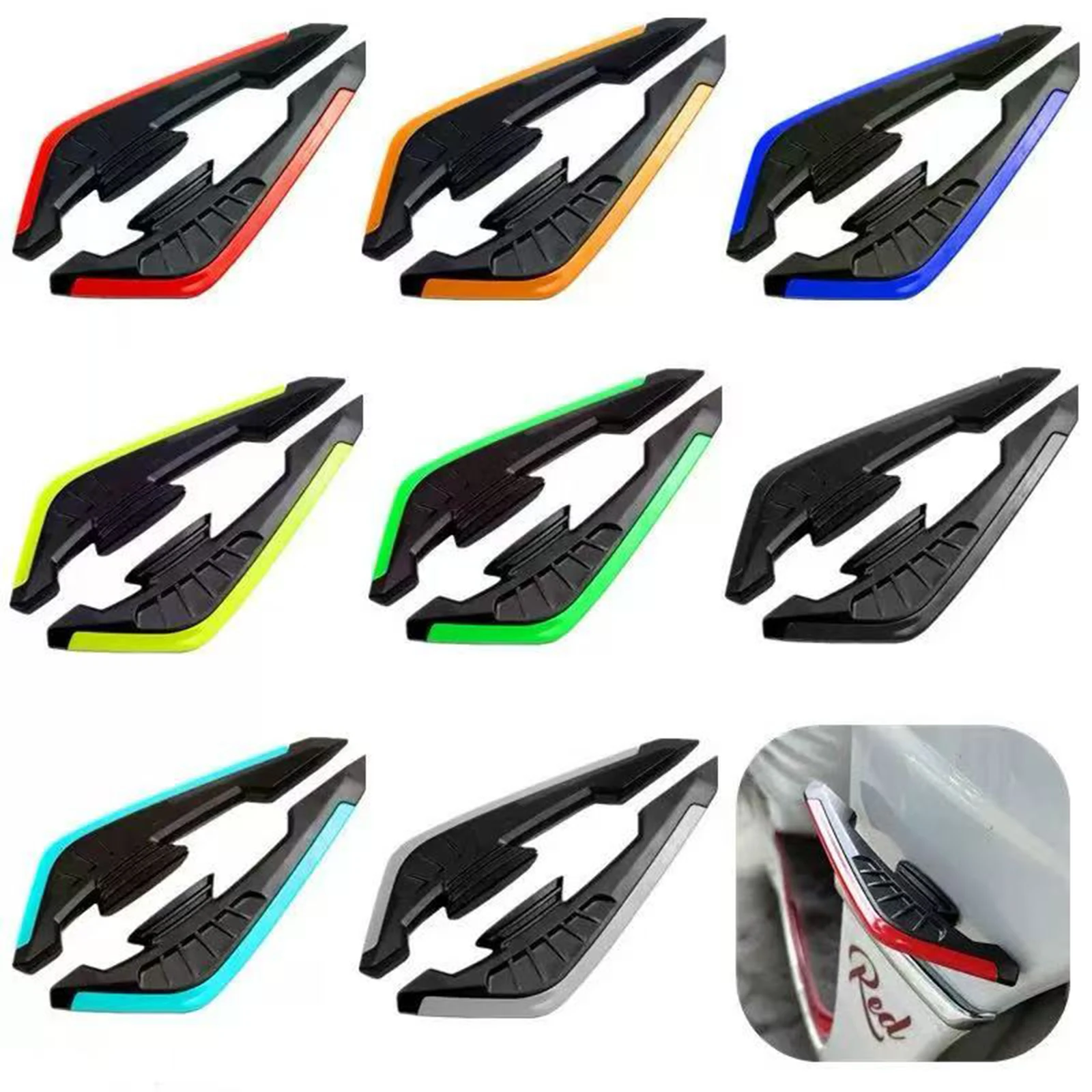 

Modified Accessory Side Fairing Winglets Spoiler Aerodynamic Wing Wind Wing