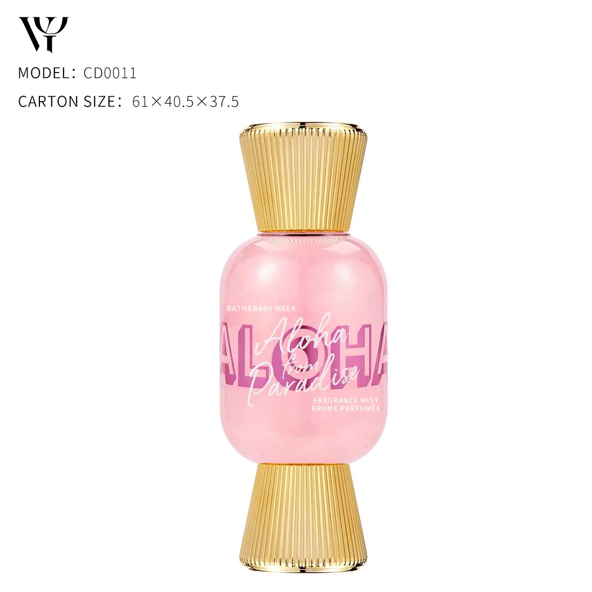 BATH&BABYWEEK vanilleparfum lichaamsmistjes Vendño ura Oude Vasteland China Geen