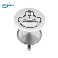 Marine Hardware Stainless Steel 316 Cam Latch Flush Pull Hatch Deck Latch Lift Handle with Back Plate Boat Yacht Accessories