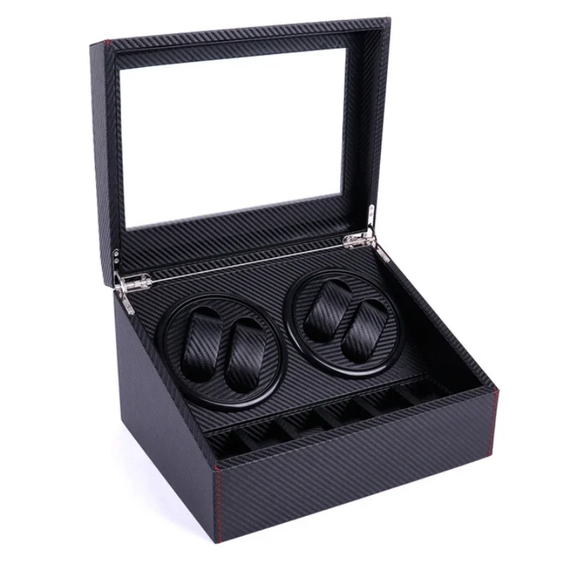 Silent Automatic Rotating Watch Winder Box Mechanical Watches Bedside Storage Display Gift Ideas Luxury Time