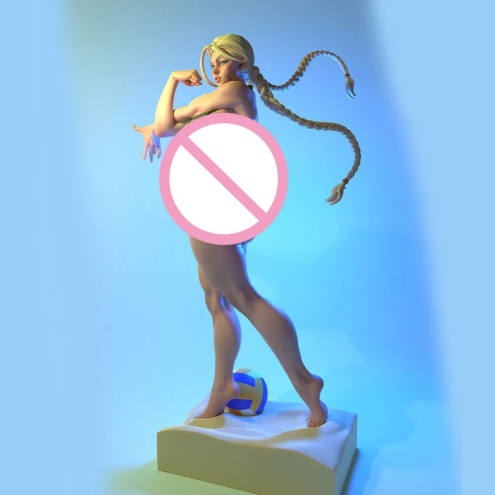 

1/24 3d Printing Model Kit Sexy Warrior Cammy NSFW Anime Figure Model Kit DIY Miniature Reduction Statue Unpainted Toys ﻿