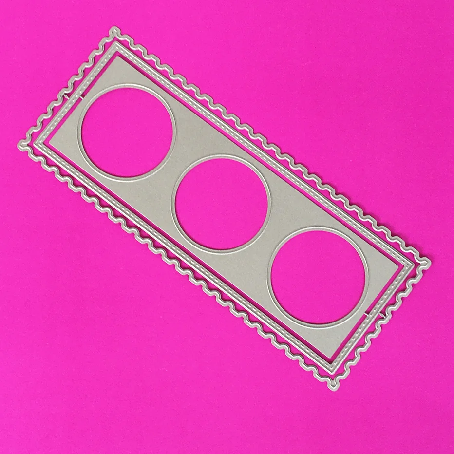 

Rectangle Border Metal Cutting Dies Stencil for DIY Scrapbooking Photo Album Embossing Paper Cards Crafts Diecuts New 2024