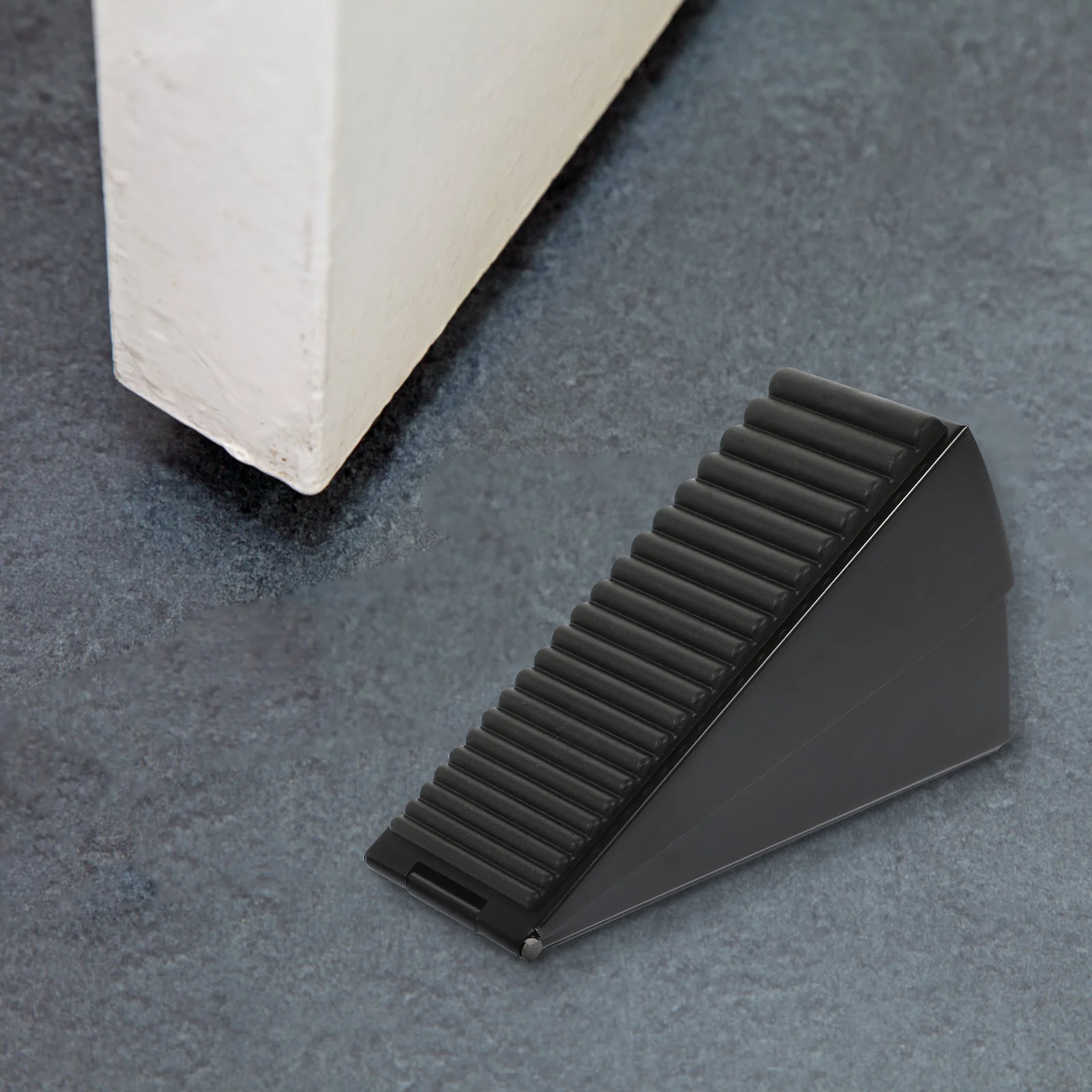 Pragmatische deurstopper Spring Design Anti-Collision Wedge Nagelvrije vloermuurbeschermer voor slaapkamerstopper