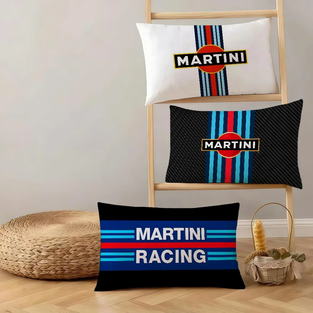 Cool Logo Car M-Martini-ES R-Racing-ES cushion cover Rectangle Pillow Cover Hit Product Comfortable Warm Bedding Party Gift