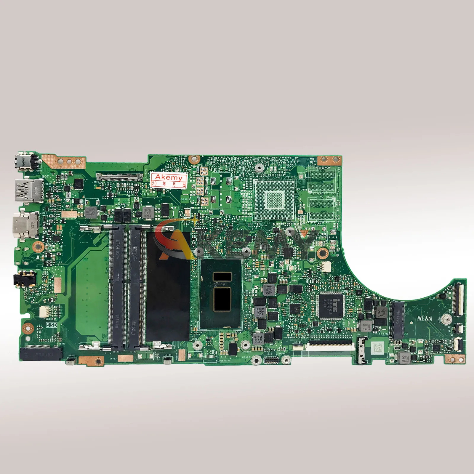 X510UN carte mère d'ordinateur portable pour ASUS X510UA X510UNO X510UQ X510UNR X510URR X510U X510UR S510U X510UQR A510U carte mère I3 I5 I7 CPU