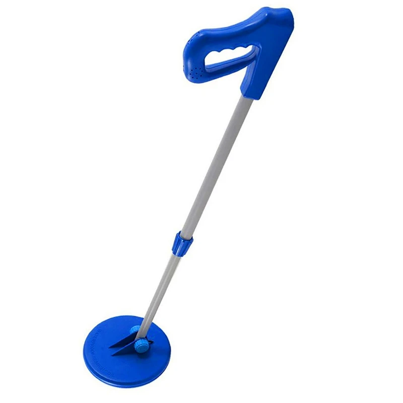 Metal Detector For Children, Metal Detector Tool Blue Humanized Design Solid Durability For Outdoor