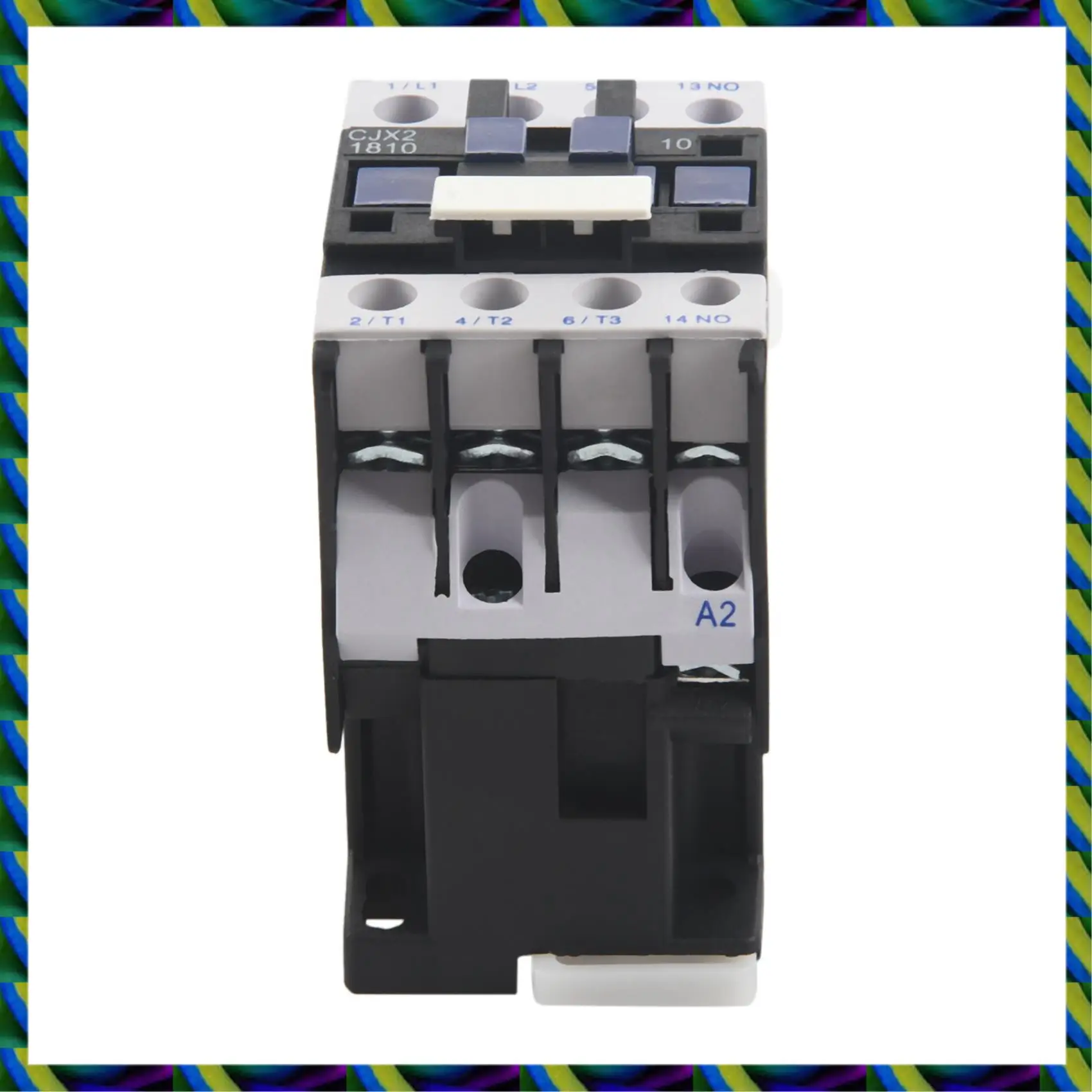 Daily 2X Power AC Contactor 1NO AC 220V 50/60Hz Coil Motor Starter Relay 32A 3-Phase-Pole