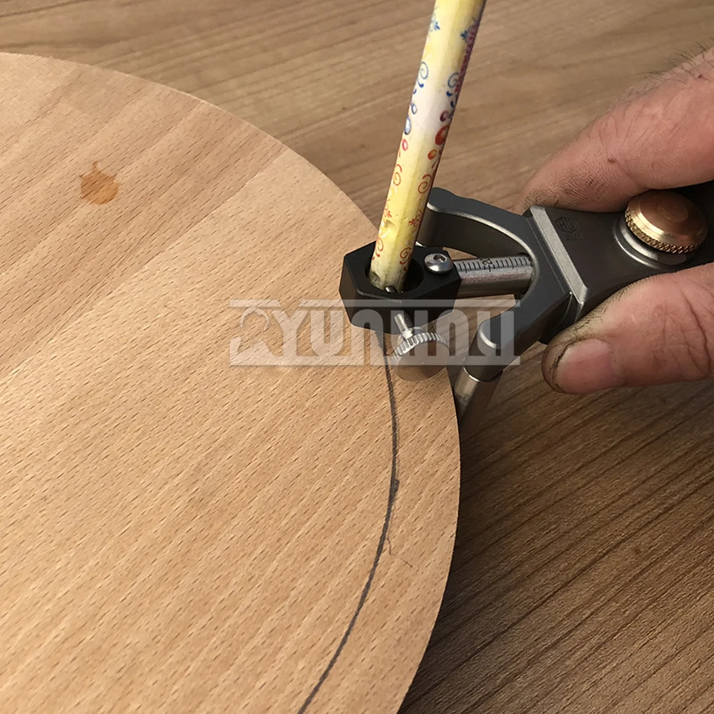 Woodworking Scriber Carpenter Cardboard Arc Straight Line Drawing Tool Decoration Marking Tools Cutting Aids