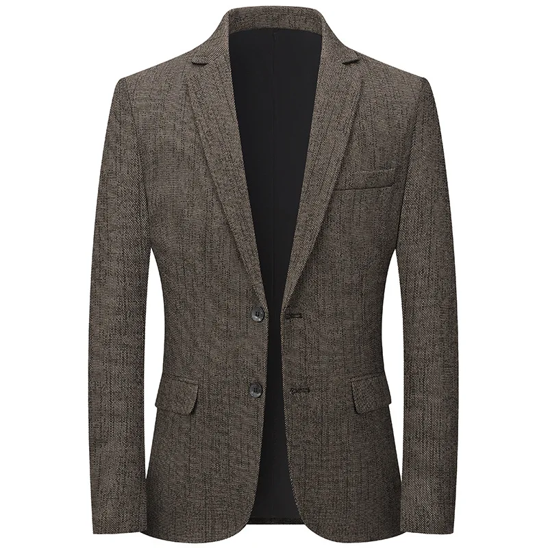 Spring And Autumn New Suit Men's Medium Business Casual Suit Men's Slim Jacket Top