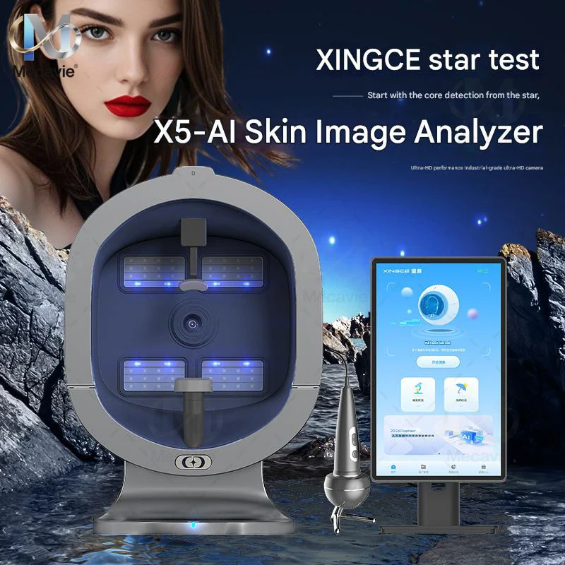 

Portable 3D Skin Diagnosis Magic Mirror Face Camera with English Detector New Analysis Tool for Skin Health
