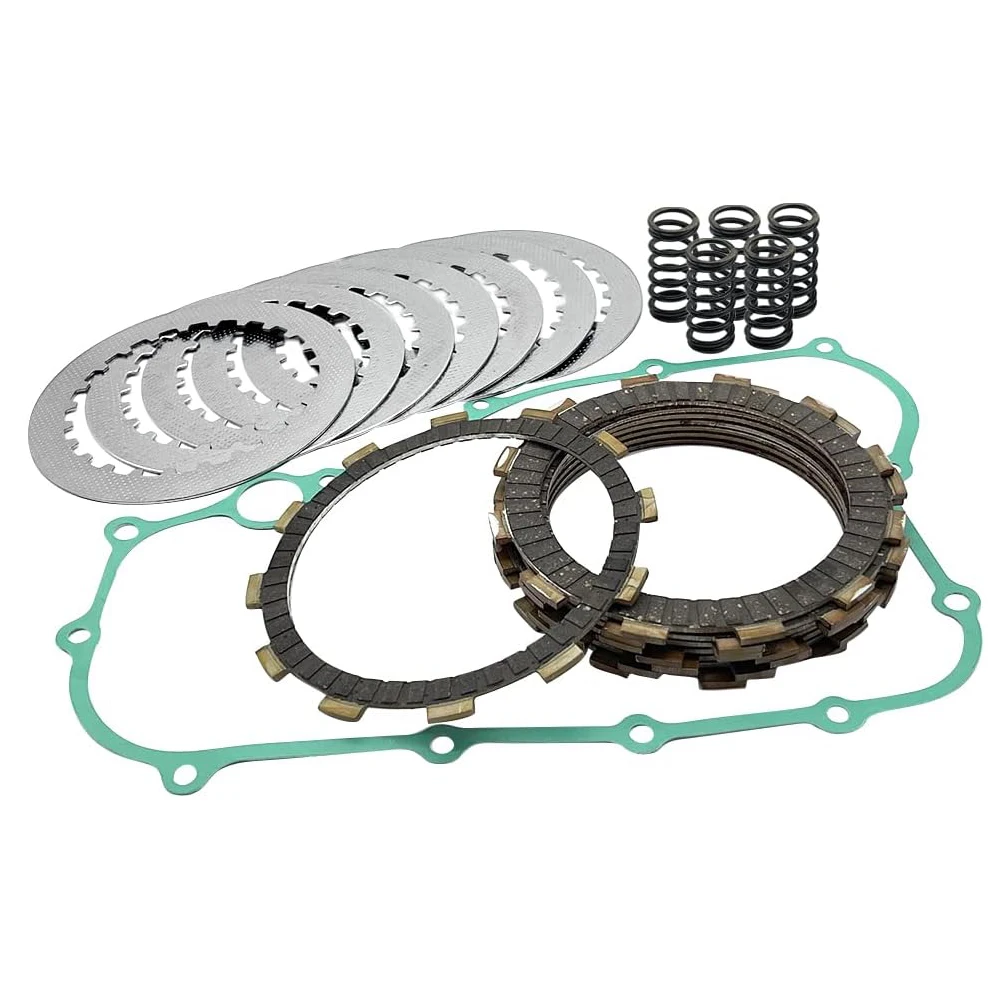 Clutch Plates Kit Heavy Duty Springs & Cover Gasket For Honda CRF250R 2008 2009 CRF250X 2004-2017