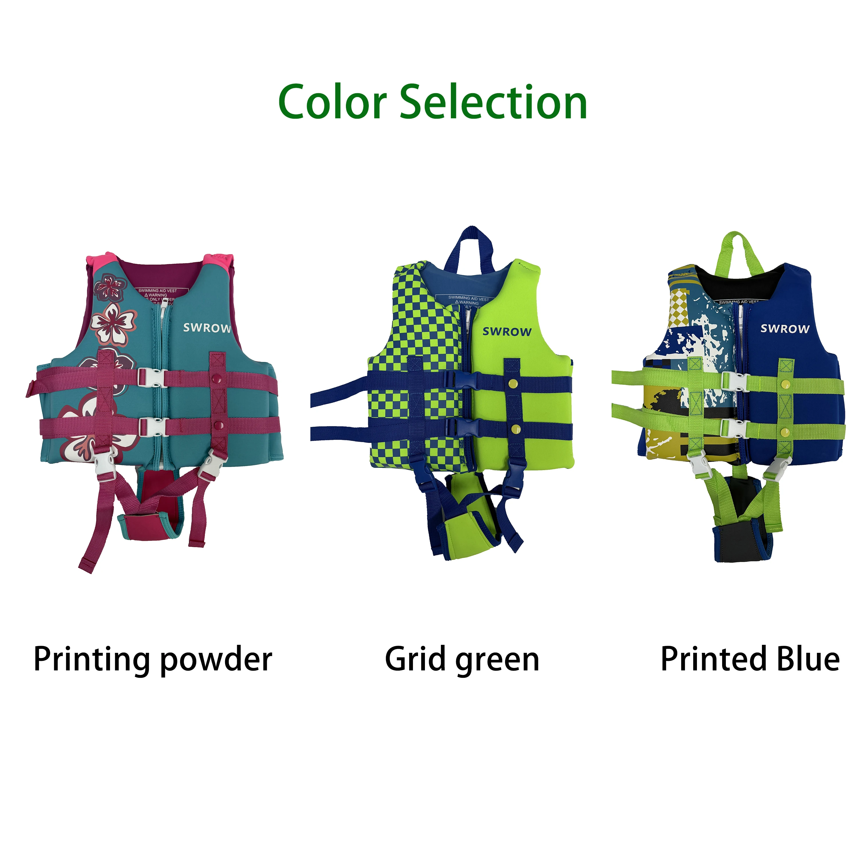 

Неопреновый детский жилет для плавания с высокой плавучестью, летний детский спасательный жилет для дрифта на открытом воздухе, предотвращающий утопление