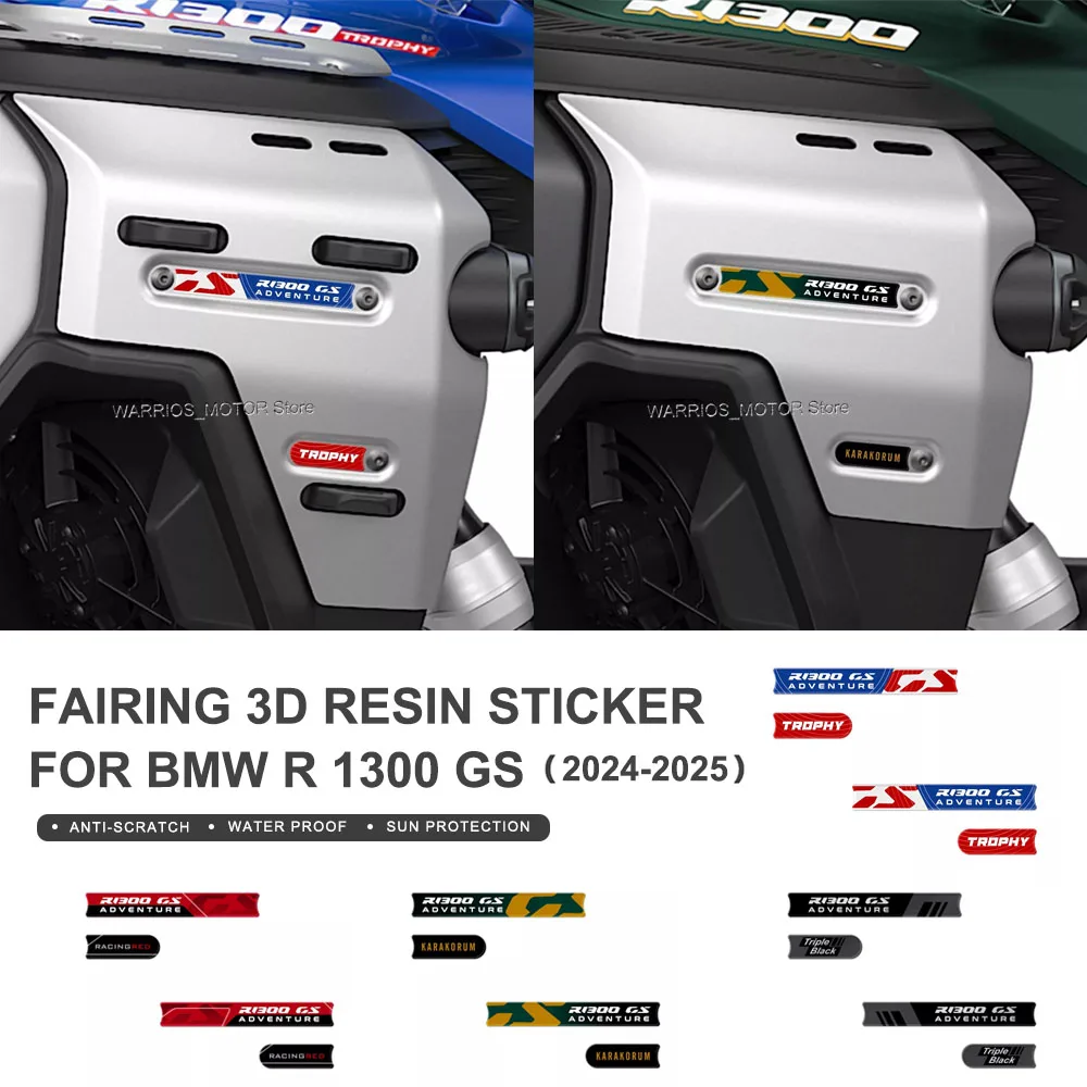 For BMW R 1300 GS ADV R1300GS Adventure R 1300 2024 2025 Motorcycle Accessories Sticker Fairing Stickers