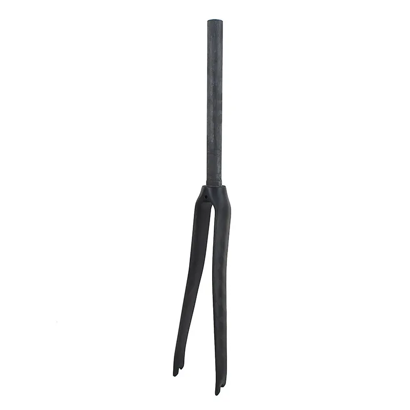 Classic 700C Road Fixed Gear Track Bike glossy matt 3K/UD/12K Full Carbon Fiber Bicycle Front Fork view 5