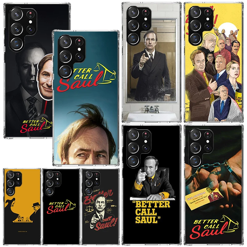 Better Call Saul TV Phone Case For Samsung Galaxy S26 S25 Edge S24 FE S23 S22 Ultra S21 Plus S20 + Art Fundas Back Cover Galaxy