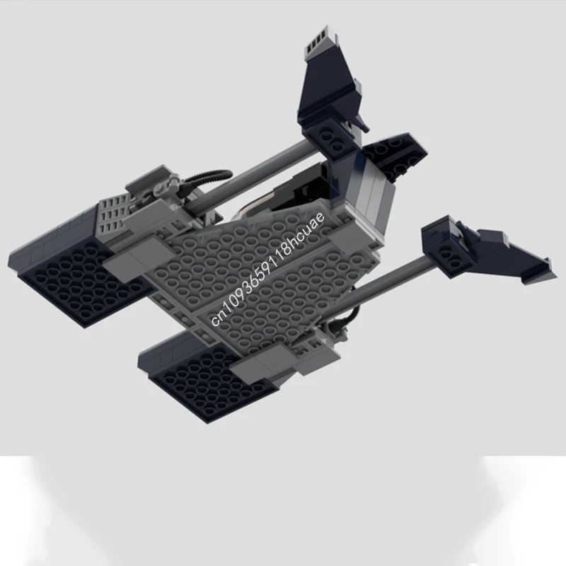 244 قطعة MOC مدينة كروزر ستار معركة نموذج اللبنات فكرة الاطفال اللعب عيد ميلاد العمارة الطوب تجميع هدايا عيد الميلاد