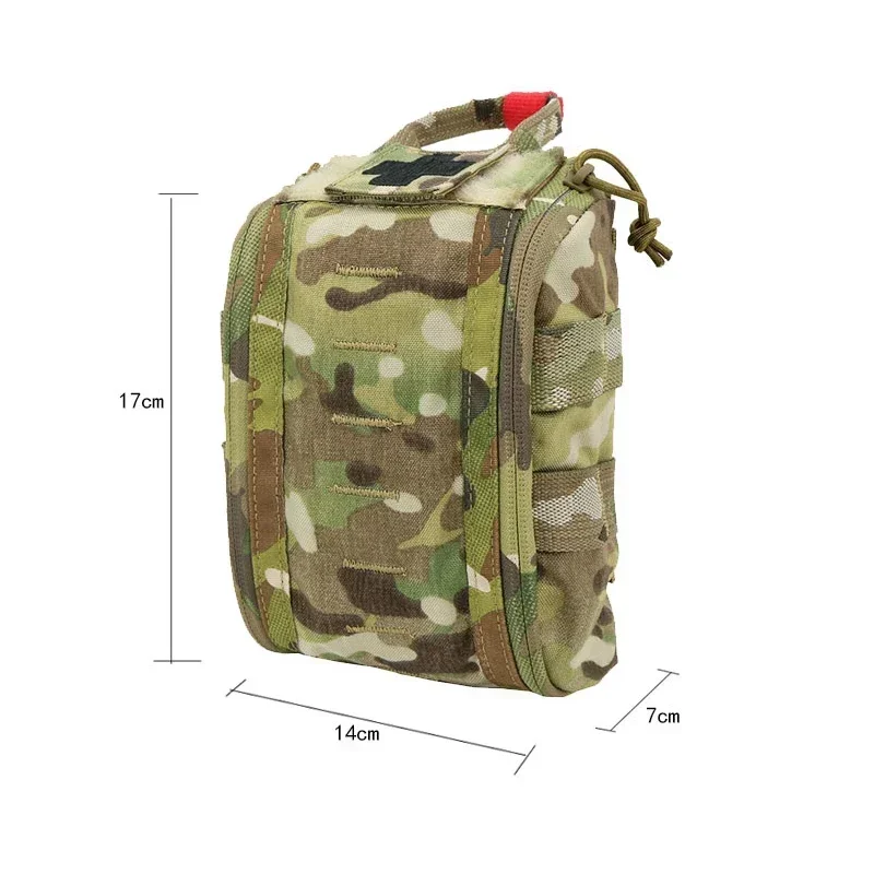 Multicam First Aid Kit Tactical EDC Molle Medical Pouch Outdoor Hunting EMT Emergency Survival Tool 500D Waist Bag Gear