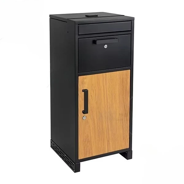 Parcel Box Drop Package Delivery Box for Outdoor Use Anti-theft Lockable Parcel Drop Box