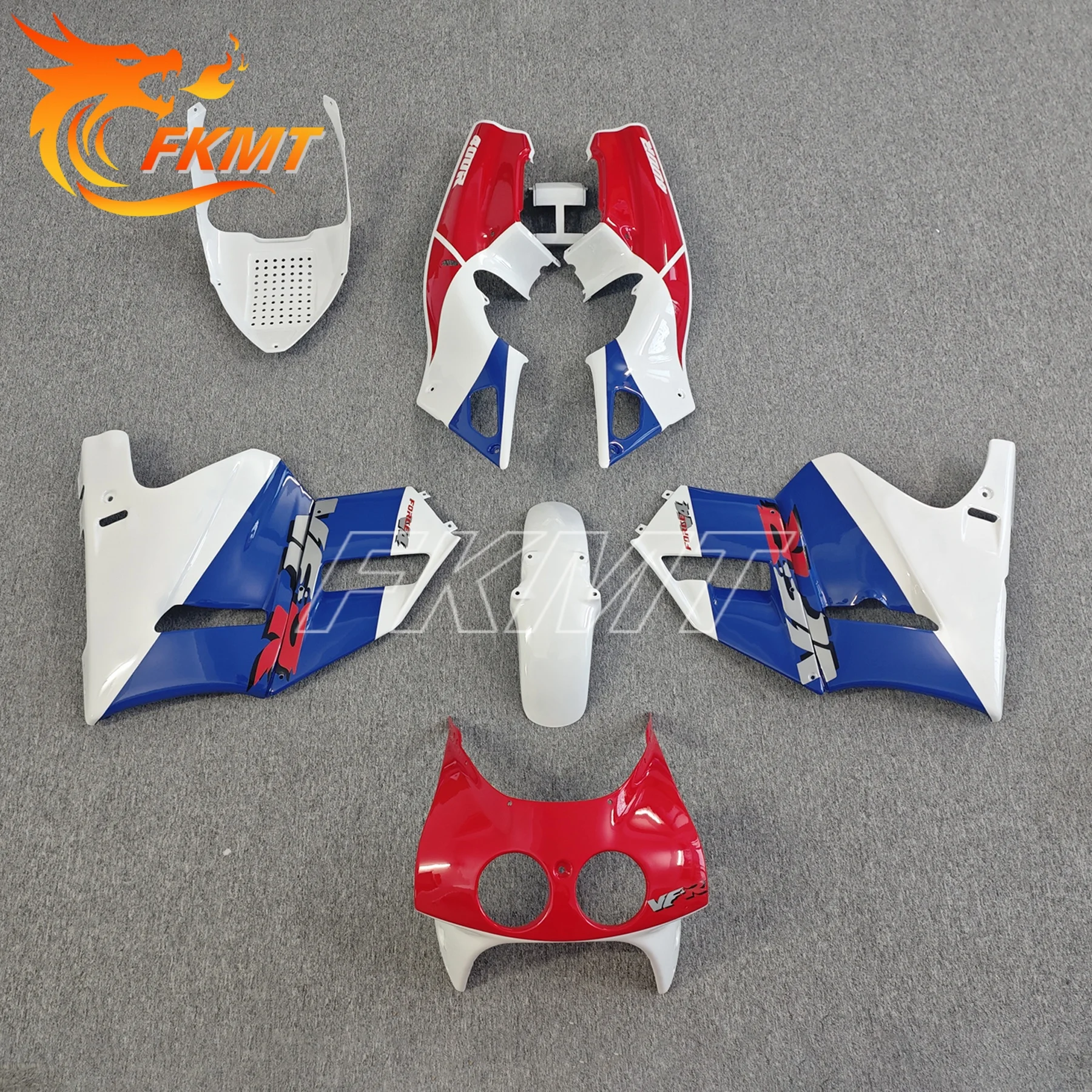 

Motorcycle Fit for Honda VFR400R NC30 1988 -1993 Fairing Set Kit Panel Bodywork For VF 400R NC 30 1989 1990 1991 1992 1993