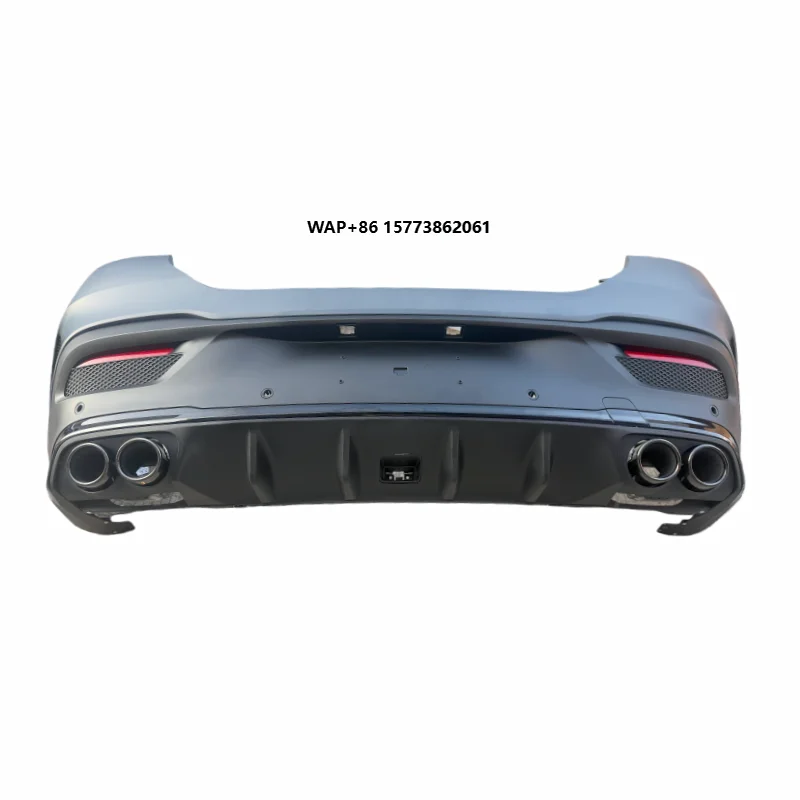 

For GLE 167 Coupe E53 Rear Bumper with Grille Set