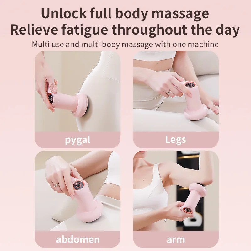 Home massager wireless handheld fat pushing machine kneading shoulder waist massage hammer home massager massage hammer massager