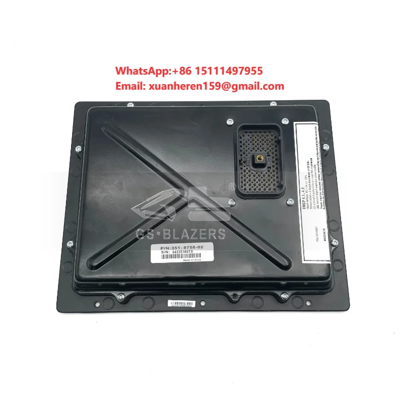 351-8758-02 EMCP 4.1 4.2 ECU Electronic Control Module Engine Controller Unit Monitor Display for Caterpillar CAT Excavator