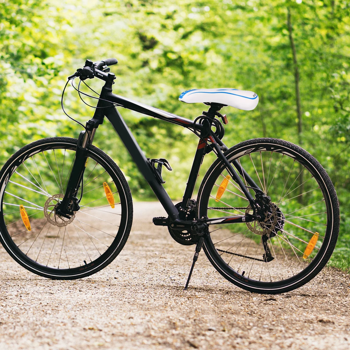 1Pcs Hollow Bike Saddle Premium Material Ergonomic Design Breathable Comfortable Long Distance Cycling Accessory