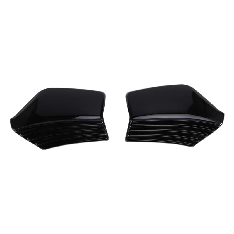 

AT92-1Pair Black L&R Rearview Mirror Trim Cover For Honda Goldwing GL1500 ALL GL 1500 1988-2000 Mirror Back Accents Shells