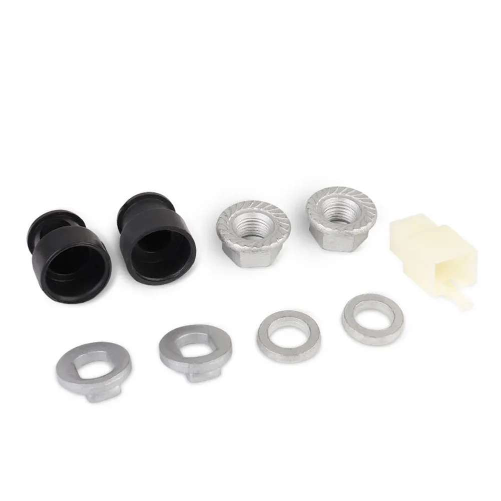 EBIKE Stainless Steel Screw Cap E-Bike Hub Motor Axle M12 Front Rear Lock Nut /Lock Washer /Spacer /Nut Cover Ebike Accessories