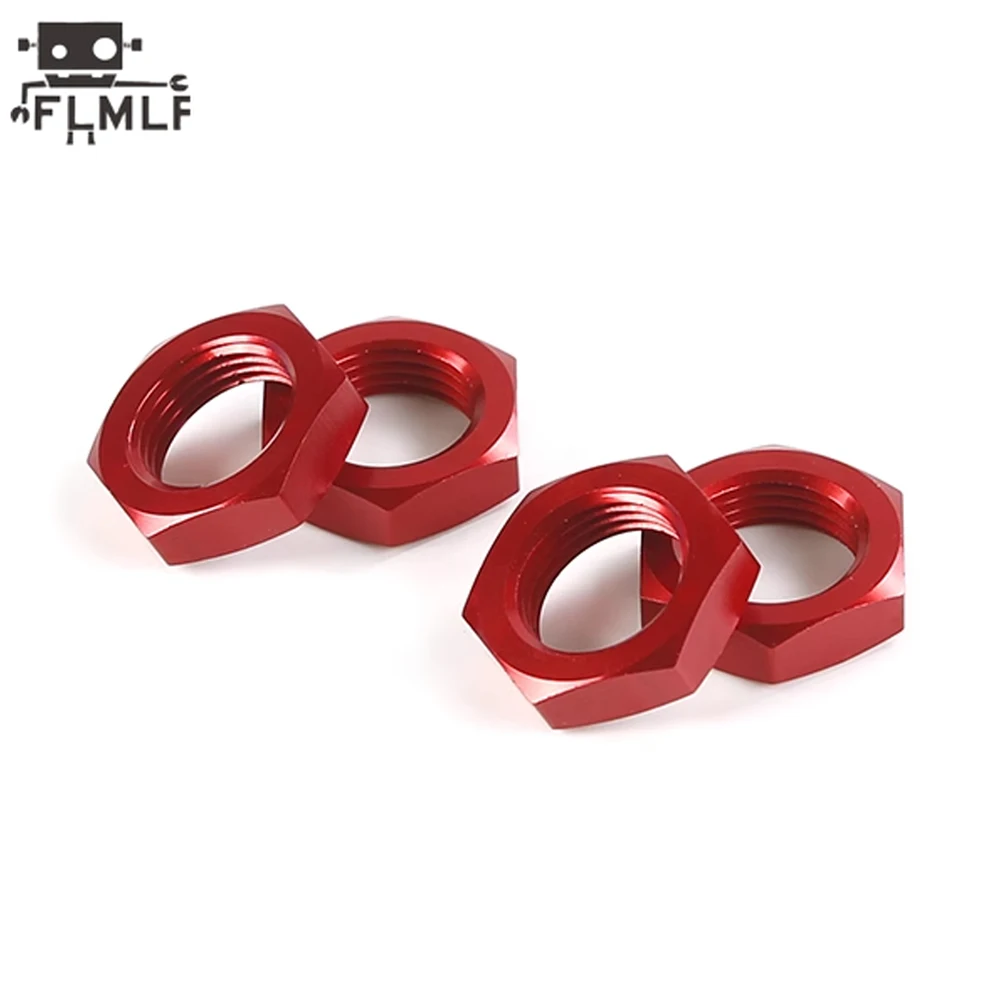 Rc Car Enhance Stability Tyre Fixing Metal Rear Front 24mm Wheel Tire Nut for 1/5 Losi 5ive-t Rofun Rovan LT King Motor X2 Parts