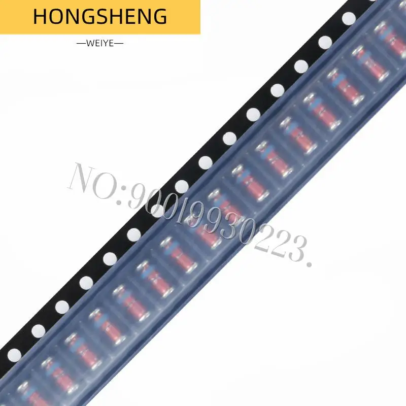 20pcs 1W SMD Diode Zener Diode 3V3 4V7 5V1 5V6 7V5 10V 12V 15V 16V 18V 20V 24V 36V ZM4728 ZM4732 ZM4733 ZM4736/4737/4740/4753