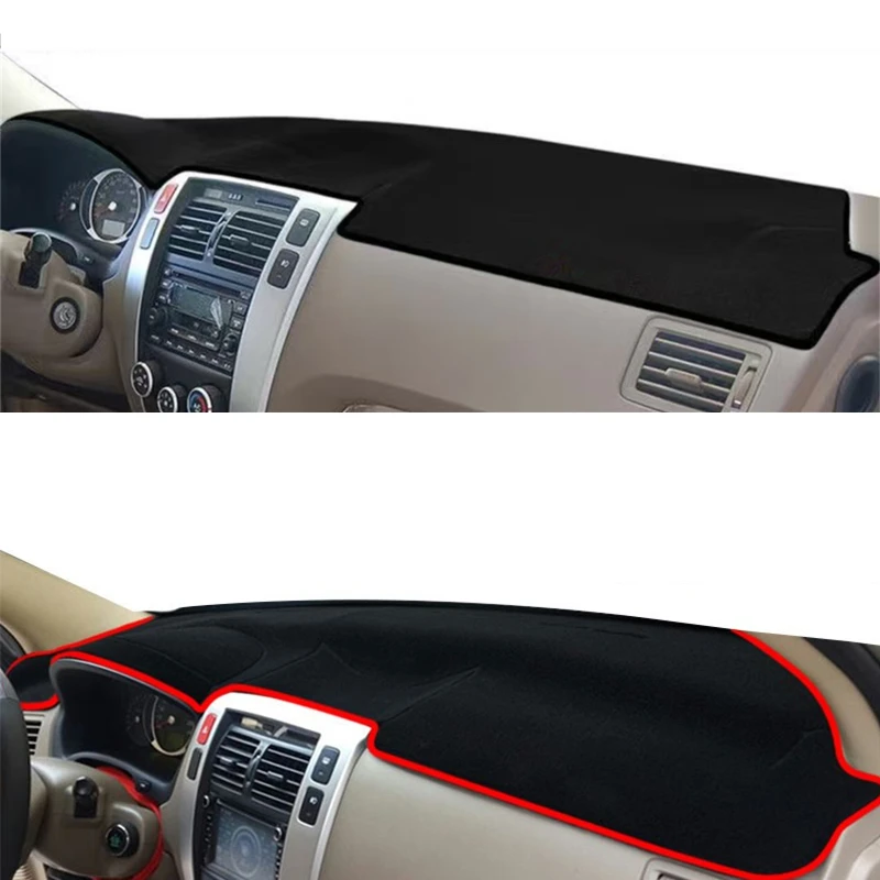 

Для Hyundai Tucson 2005-2008 2009 JM: Защитный коврик на приборную панель от УФ-излучения, накладка на панель приборов, солнцезащитный коврик, защита от солнца, аксессуары для автомобиля