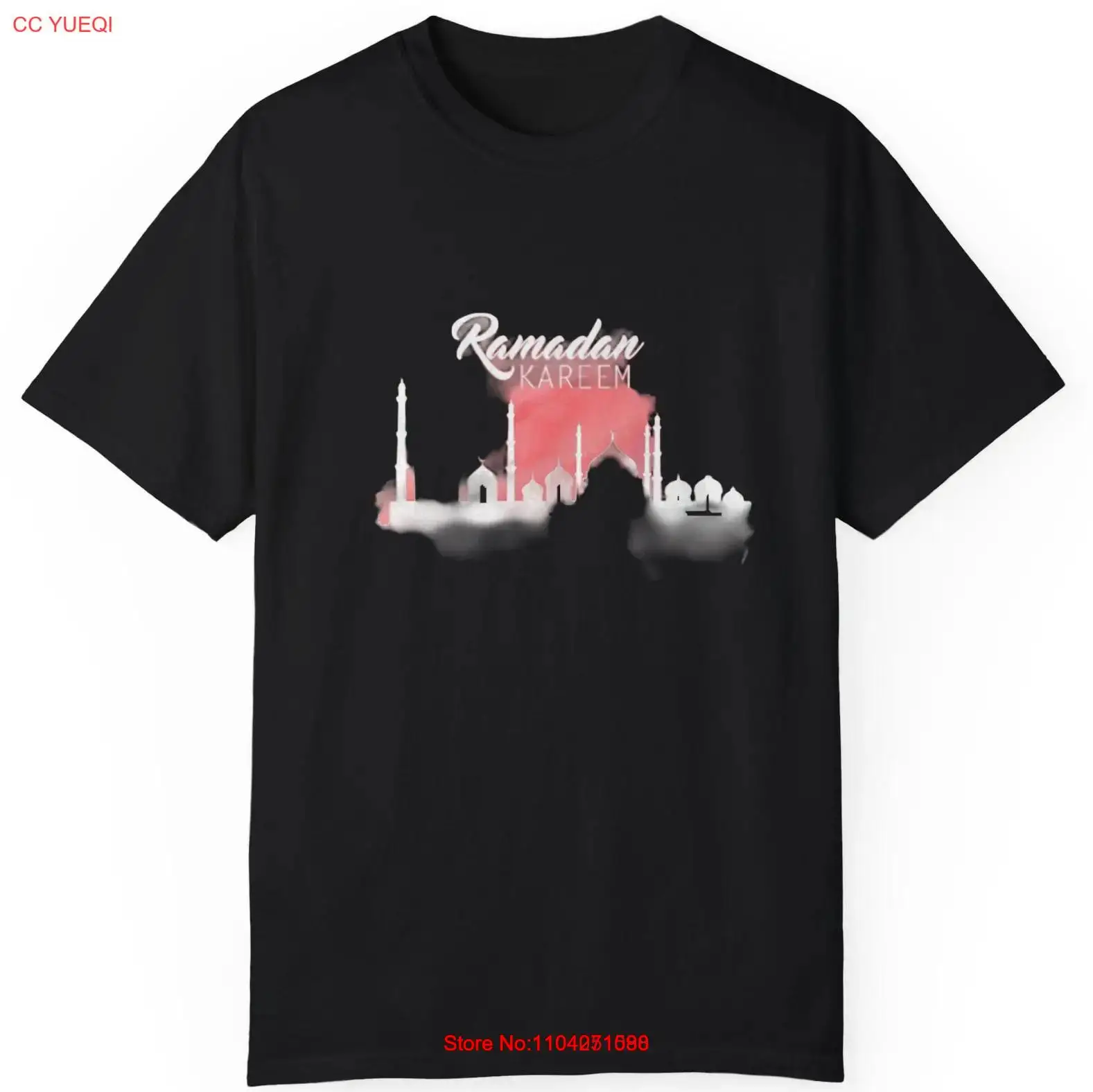 Ramadan Watercolor Effect Muharram Festival Wonderful Gift Unisex T-Shirt S-5XL