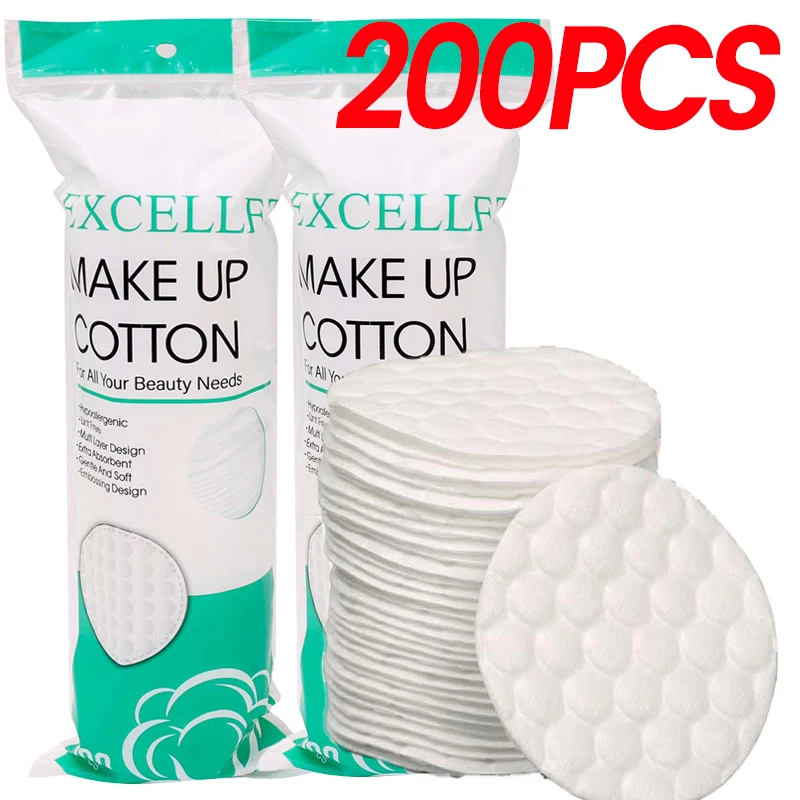 Disposable Soft Circular Makeup Remover Pads for Daily Use