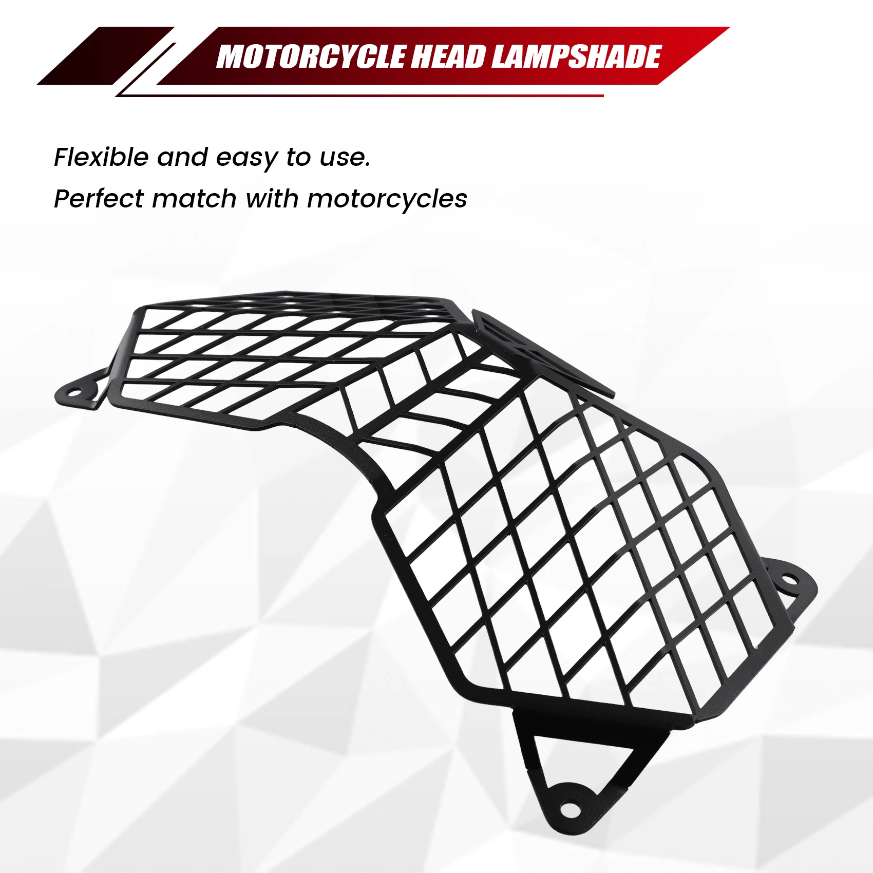 ไฟหน้ารถจักรยานยนต์ Grille SHIELD GUARD โคมไฟสําหรับ Triumph Tiger 800 2010-2017 Explorer 1200 2012-2017