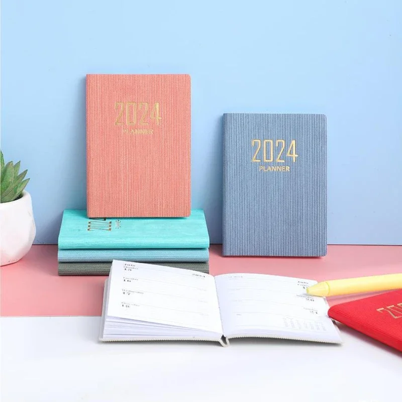 Notebook Agenda 2025 2024 Weekly Planner Diary Note Books Notepad Office School Sketchbook Notebooks For Students